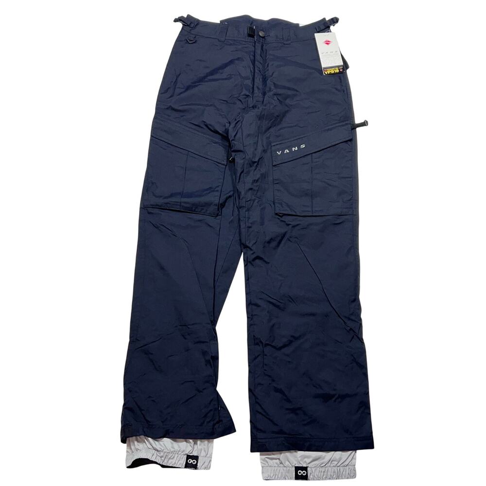 Vans Dodson Snow Pants Women Medium 28x30 #VSF0200 Black Outdoor New with Tags